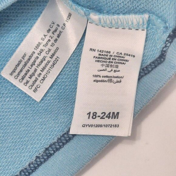 PEEK Baby Boys 18 - 24Mth Marco 2-Piece So Much Love Sweatshirt & Jogger Set $52 - Picture 7 of 8